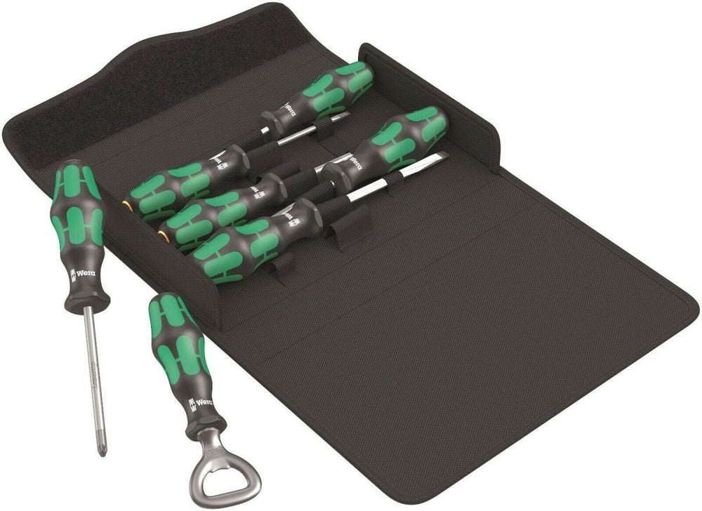 Wera 300/7 Set 3 Kraftform Plus Screwdriver Set 7 Piece 05105625001