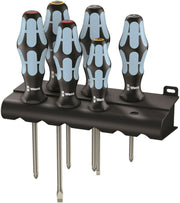 Wera 3334/3350/3355/6 Stainless Steel Screwdriver Set 6 Piece 05032063001