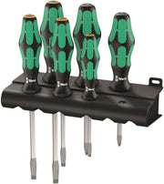 Wera 334/355 SK/6 Kraftform Plus Lasertip Screwdriver Set 05007681001
