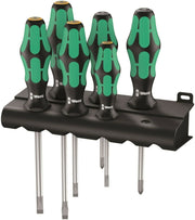 Wera 334/355/6 Kraftform Plus Lasertip Screwdriver Set 6 Piece 05105656001