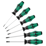 Wera 367/6 Kraftform Plus TORX® Screwdriver Set 6 Piece 05345222001