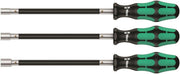 Wera 391/3 Kraftform Plus Flexible Nut Driver Set 3 Piece Metric 05135311001