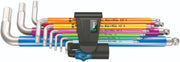 Wera 3950/9 Hex-Plus Multicolor HF Stainless 1 L-Key Set Metric 05022699001