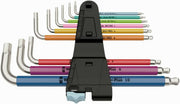 Wera 3950/9 Multicolor Stainless Steel L-Key Set Metric 05022669001