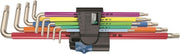 Wera 3967/9 TX SXL Multicolour HF Stainless 1 TORX® L-Key Set 05022689001