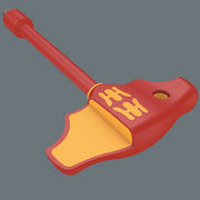 Wera 410 i VDE Insulated T-Handle Screwdriver With Adaptor 05005120001