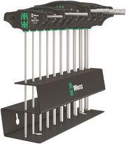 Wera 454/10 HF Set 2 Hex-Plus T-Handle Screwdriver Set 7 Piece SAE 05023454001