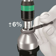 Wera 7443 Adjustable Pistol Grip Torque Screwdriver 4 - 8.8 Nm 1/4" 05074705001