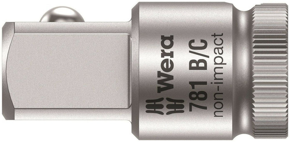 Wera 781 B/C Socket Wrench Adapter 3/8" Drive 05042673001