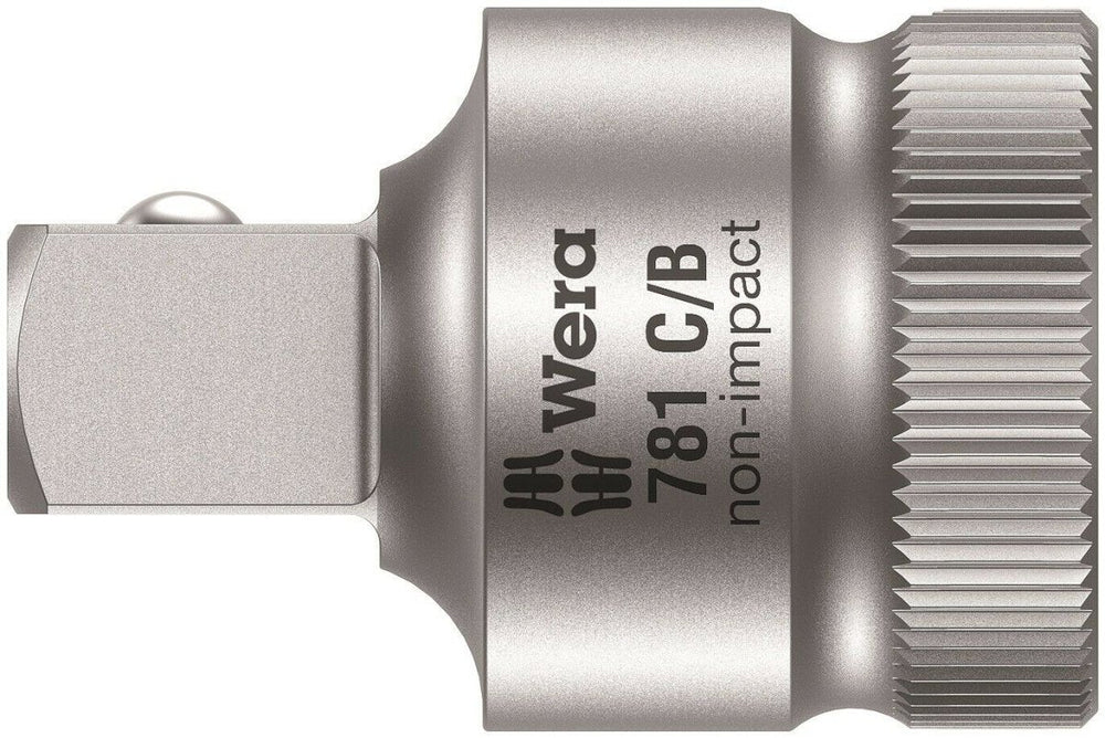 Wera 781 C/B Socket Wrench Adapter 1/2" Drive 05042674001