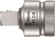 Wera 781 C/B Socket Wrench Adapter 1/2" Drive 05042674001