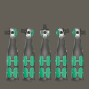 Wera 8009 Zyklop Pocket Set 2 Socket Wrench Set 3/8" Drive SAE 05004283001