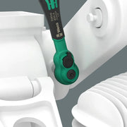 Wera 8100 SA 13 Zyklop Comfort Ratchet Set, 1/4" Drive, Metric, 15 Pieces