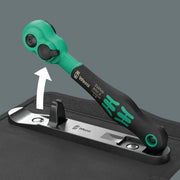 Wera 8100 SA 14 Zyklop Comfort Ratchet Set, 1/4" Drive, Metric, 28 Piece (05005541001)