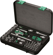Wera 8100 SA 4 Zyklop Socket Wrench Set 1/4" Drive SAE 41 Pieces 05003535001