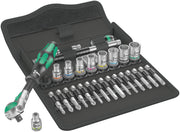 Wera 8100 SA 6 Zyklop Speed Ratchet Set 1/4" Drive Metric 05004016001