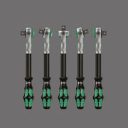 Wera 8100 SC 4 Zyklop Socket Wrench Set 1/2" Drive SAE 05003647001