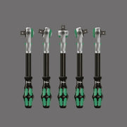 Wera 8100 SC 9 Zyklop Speed Ratchet Set 1/2" Drive SAE 28 Piece 05004079001