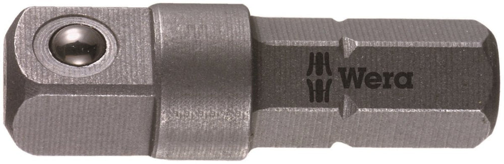 Wera 870/1 Socket Wrench Adaptor 1/4" Drive 05136000001