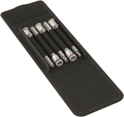 Wera 8740 A HexPlus HF 1 Zyklop Socket Set 1/4" Drive 5 Piece 05003345001