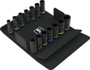 Wera 8790 B Impaktor Deep Set 1 Socket Set 3/8" 14 Pieces Metric 05005580001