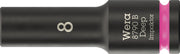 Wera 8790 B Impaktor Deep Socket 3/8" Metric