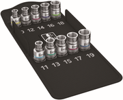Wera 8790 HMC HF 1 Zyklop Socket Set 1/2" Drive Metric 05004203001
