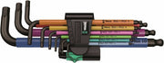 Wera 950 SPKL/9 SM N Multicolour L-Key Set Metric 05022089001