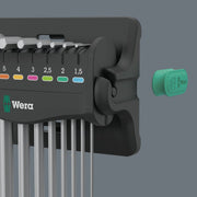 Wera 950/9 Hex-Plus 8 Chrome Plated L-Key Set Metric 05022102001