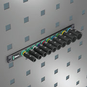 Wera 9660 Magnetic Rail B Impaktor Deep 1 Socket Set 3/8" Metric 05005590001