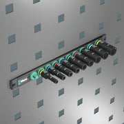 Wera 9661 Magnetic Rail B Impaktor Deep Imperial 1 Socket Set 3/8" 05005591001