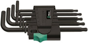 Wera 967/9 TX 1 SB TORX® L-Key Set With Ball End 9 Pieces 05073598001