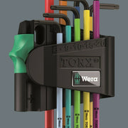 Wera 967/9 TX BO 1 SB Security TORX® L-Key Set 9 Pieces 05073599001
