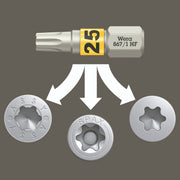 Wera Bit Check 30 Wood TX HF 1 Bits Set 30 Pieces 05057436001