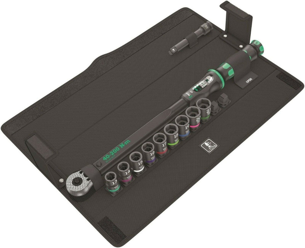 Wera C3 Click-Torque Wrench Set 2 For Cement Screws 1/2" Drive 05075681001