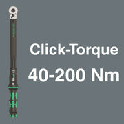 Wera C3 Click-Torque Wrench Set 2 For Cement Screws 1/2" Drive 05075681001