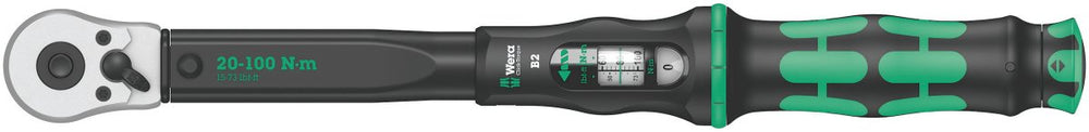Wera Click-Torque B 2 Torque Wrench 20 - 100 Nm 3/8" Drive 05075611001