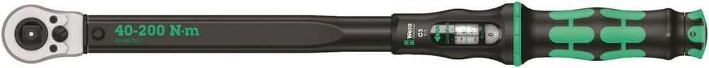 Wera Click-Torque C 3 R/L Torque Wrench 40 - 100 Nm 1/2" Drive 05075626001