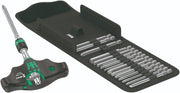 Wera Kraftform Kompakt 400 RA Set 1 Ratcheting T-Handle Set Metric 05023471001