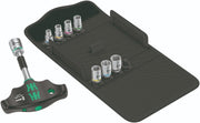 Wera Kraftform Kompakt 400 RA Set 2 Ratcheting T-Handle Set Metric 05023470001