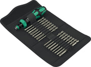 Wera Kraftform Kompakt 60 RA-R 1 Ratcheting Screwdriver Set Metric 05051530001