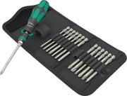 Wera Kraftform Kompakt 838 RA-R M Ratcheting Screwdriver Set 1 Metric 05051061001