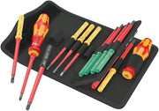 Wera Kraftform Kompakt VDE 17 Universal 1 Tool Finder Screwdriver Set 05006611001