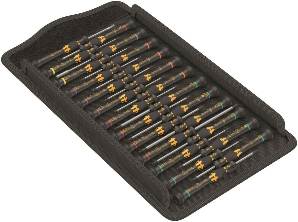 Wera Kraftform Micro ESD Big Pack 1 Precision Screwdriver Set 05134019001