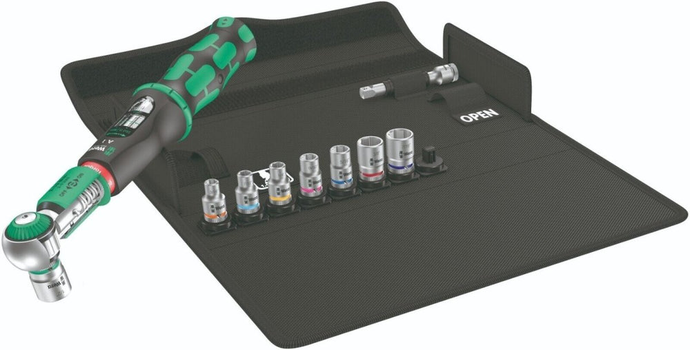 Wera Safe Torque A 1 Set 1 Wrench Set 2-12 Nm 1/4" Drive SAE 05075831001