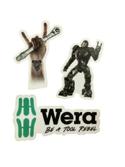 Wera Tool Rebel Vinyl Sticker Collection