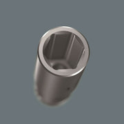 Wera Zyklop Magnetic Socket Rail B Deep 1 Set 3/8" Drive 9 Pieces 05005440001