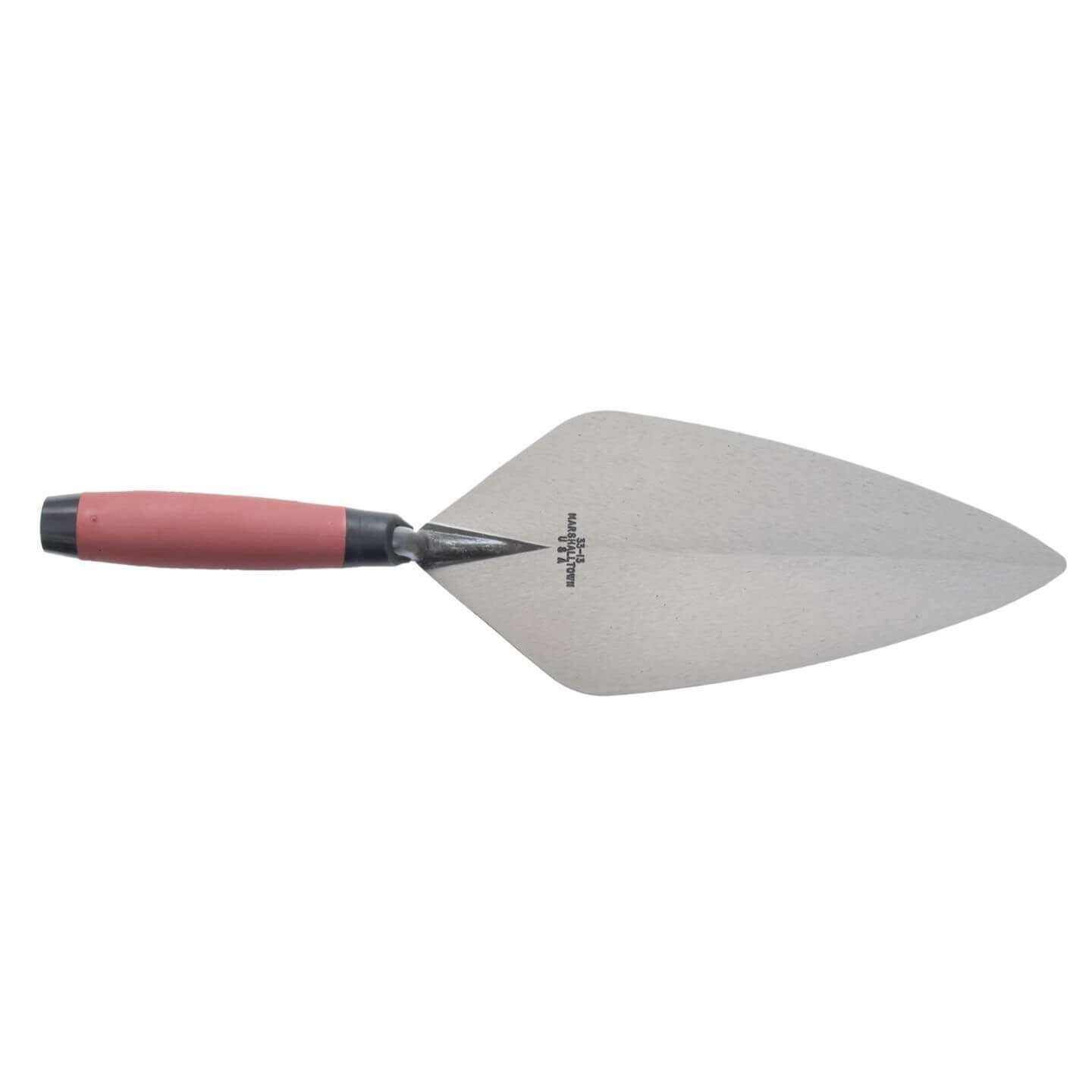 Marshalltown 10138 13" Brick Trowel London Pattern - DuraSoft Handle