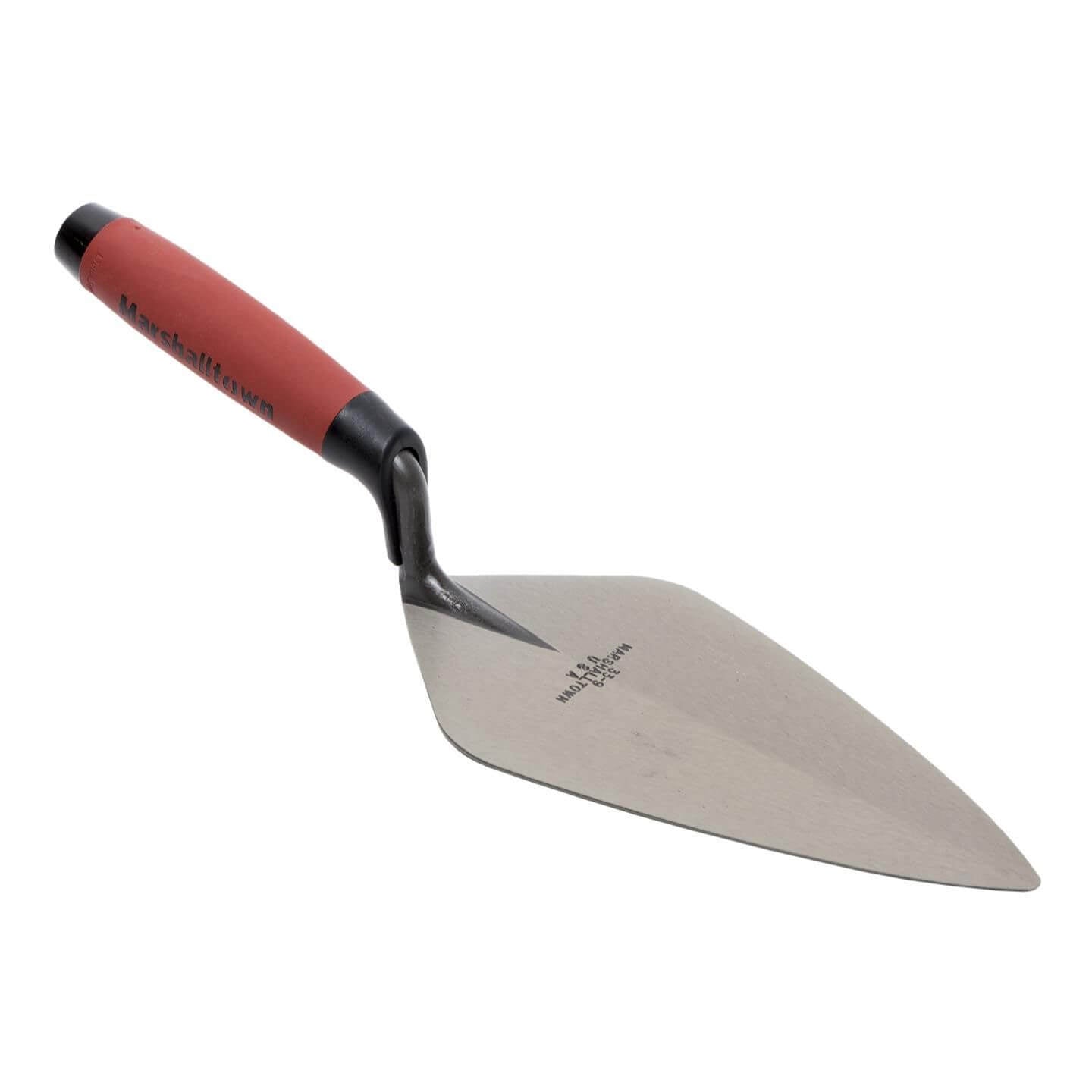 Marshalltown 10185 9" Brick Trowel London Pattern - DuraSoft Handle