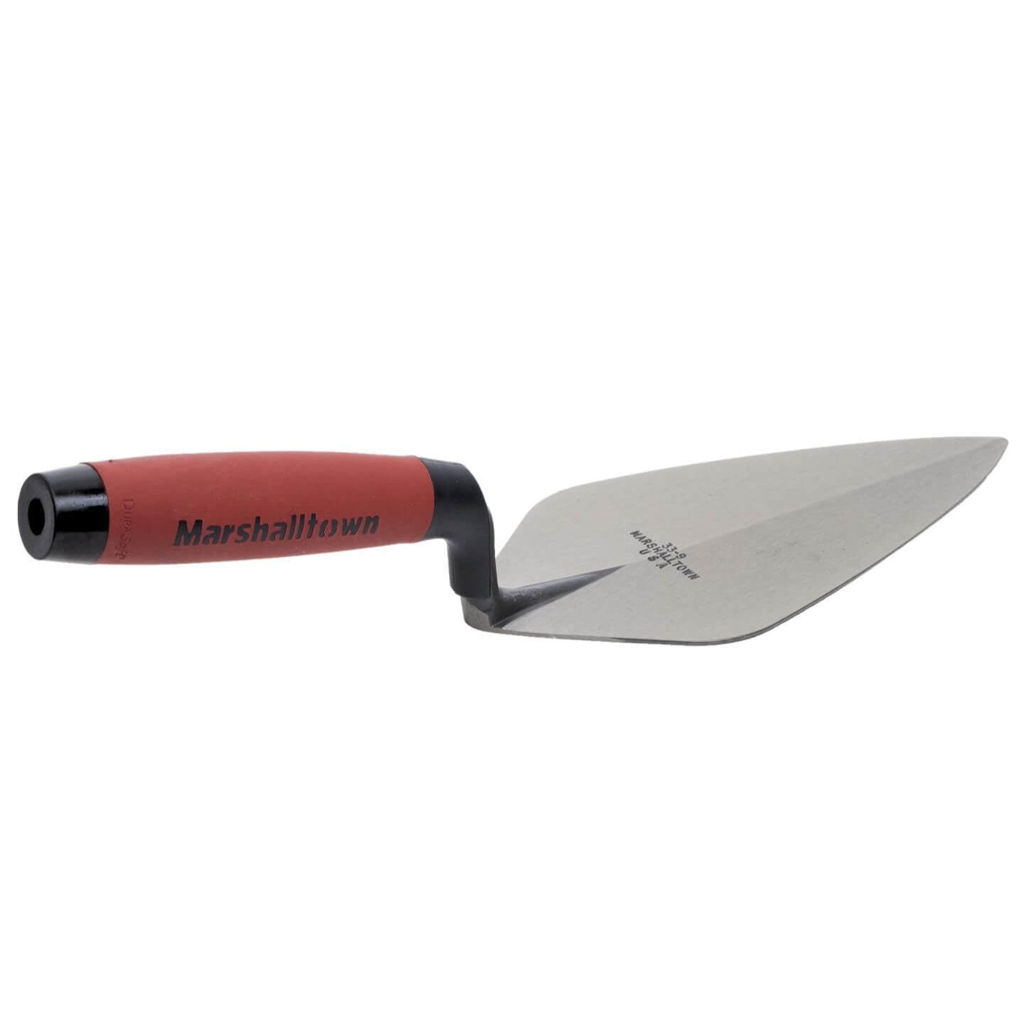 Marshalltown 10185 9" Brick Trowel London Pattern - DuraSoft Handle
